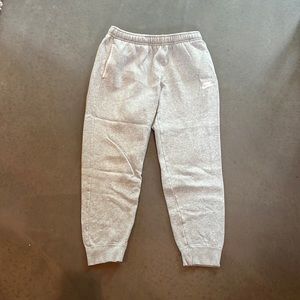 Grey Nike sportswear fleece sweatpants